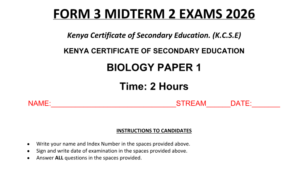 biology paper 1 exams 2026