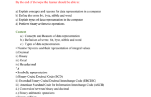 form 3 computer notes