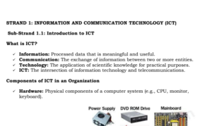 grade 10 ICT notes