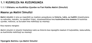 Grade 10 kiswahili notes