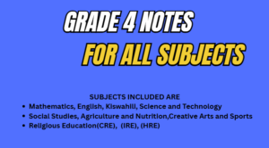 Grade 4 notes
