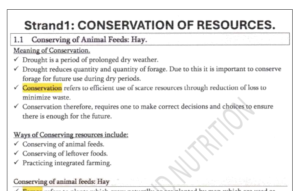 Grade 9 agriculture