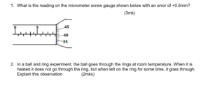 physics paper 1 exams